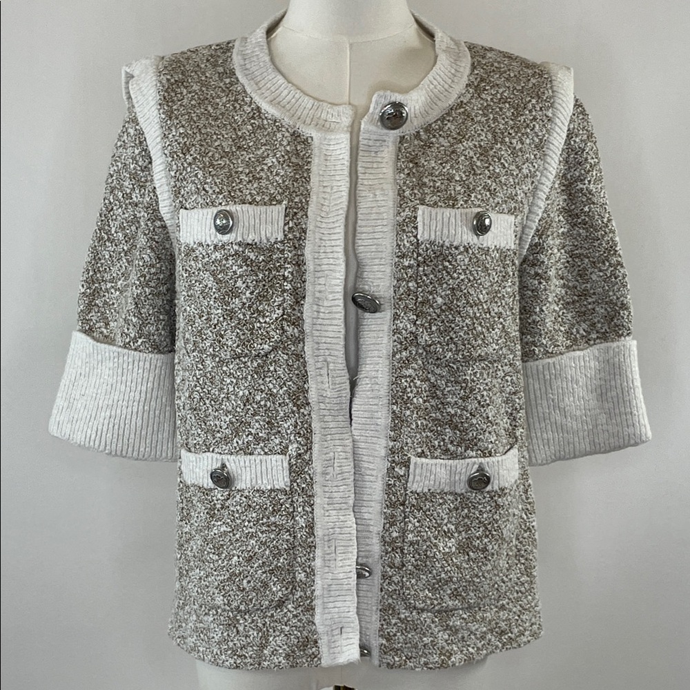Veronica Beard Kaufman Knit Jacket, M - Picture 6 of 11